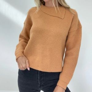 NWOT six fifty Rae fold over sweater